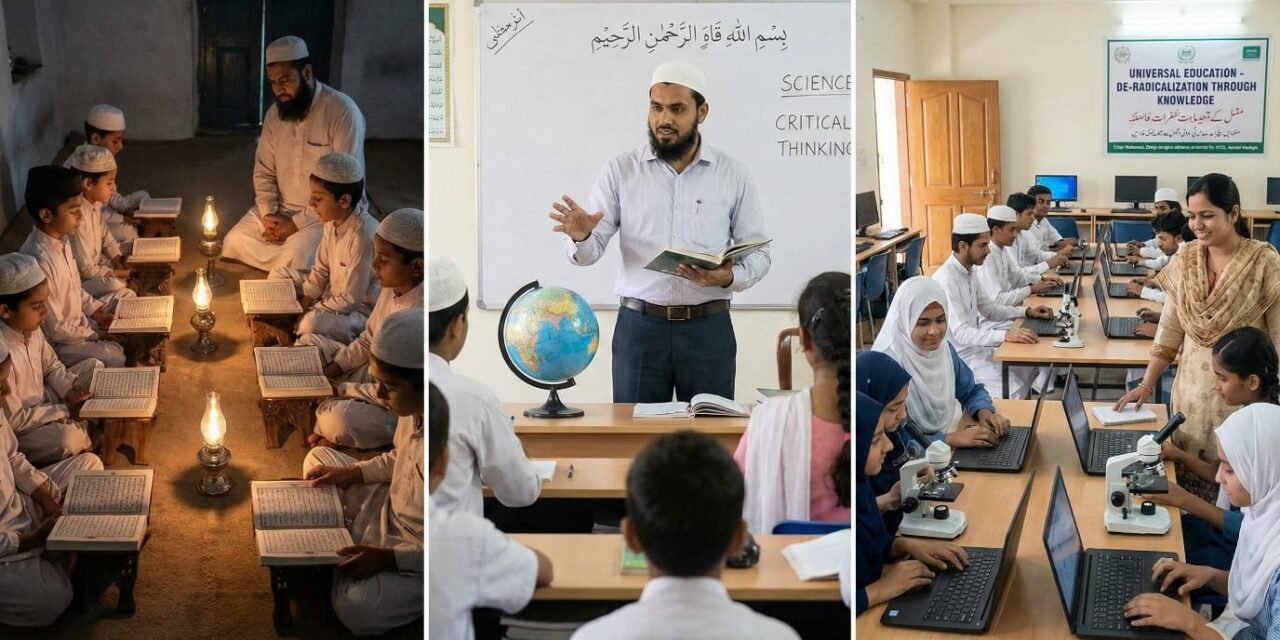 डी-रेडिकलाइजेशन और शिक्षा सुधार में मदरसा शिक्षकों की निर्णायक भूमिका